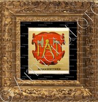 cadre-ancien-or-SPINNWETTERN_Wappenbuch der Stadt Basel . B.Meyer Knaus 1880_Schweiz 