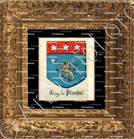 cadre-ancien-or-GAY de PLANHOL_Velay_France =