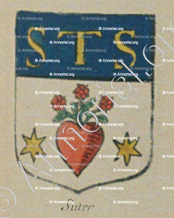 SUTER_Alsace, Armorial de France (Ch; d'Hozier, 1696-1710)._France