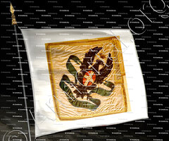 drapeau-L'HÔPITAL_Fanion (1824). Conflans (Savoie), musée d'art et d'histoire._France