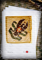 velin-d-Arches-L'HÔPITAL_Fanion (1824). Conflans (Savoie), musée d'art et d'histoire._France