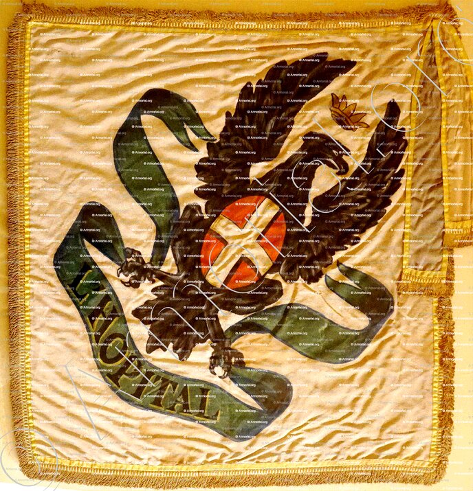 L'HÔPITAL_Fanion (1824). Conflans (Savoie), musée d'art et d'histoire._France