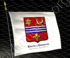 drapeau-LAURIN ou LAUWERIN_Pays de Bruges, Pays de Tournai (1b)