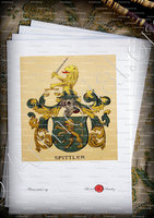 velin-d-Arches-SPITTLER_Wappenbuch der Stadt Basel . B.Meyer Knaus 1880_Schweiz