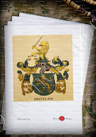 velin-d-Arches-SPITTLER_Wappenbuch der Stadt Basel . B.Meyer Knaus 1880_Schweiz