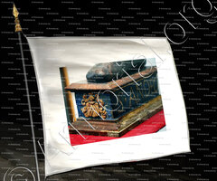 drapeau-GRIFFON ou du GRIFFON_Riche marchand en Vivarais et Dauphiné. Conflans (Savoie), musée d'art et d'histoire._France ()