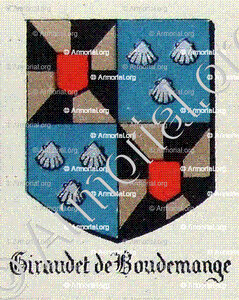 GIRAUDET de BOUDEMANGE