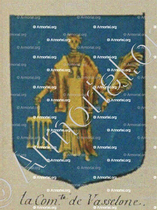 VASSELONE_Alsace, Armorial de France (Ch; d'Hozier, 1696-1710)._France