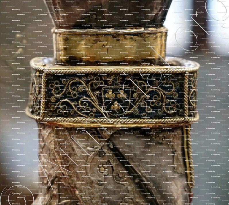 OGER MORIZET_Evêque (1432). Bras Reliquaire de Saint Grat. Musée de Conflans (Savoie)_France ()