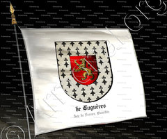 drapeau-de CUGNERES_Isle de France, Picardie._France
