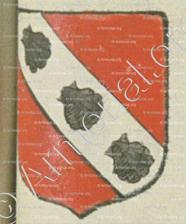 MANNE (La Rochelle)_Blason enregistré sous le règne de Louis XIV._France