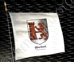 drapeau-ABARBANEL_Noblesse sépharade_Espagne, Portugal, Hollande.