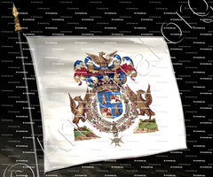 drapeau-d'ORNANO Marquis de MONLOR_Corse._France