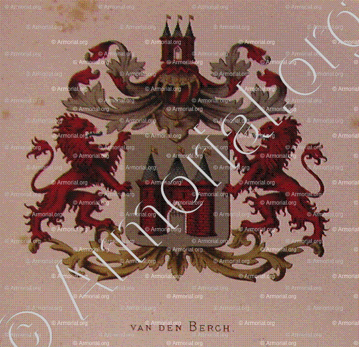 Van den BERCH_Wapenboek van den Nederlandschen Adel door J.B.Rietstap 1883 1887_Nederland