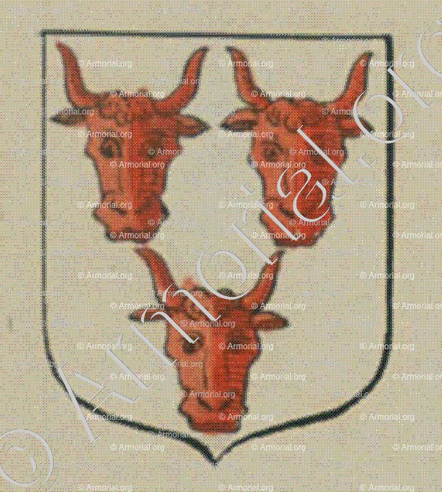 KOUPSCHMID (Alsace)_Blason enregistré sous le règne de Louis XIV_France 