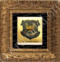 cadre-ancien-or-ST. JOHANN zur MAEGD_Wappenbuch der Stadt Basel . B.Meyer Knaus 1880_Schweiz 