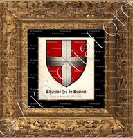 cadre-ancien-or-THOMAS Ier de SAVOIE_Comte de Savoie de 1188 à 1233._Comté de Savoie (France)