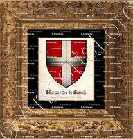 cadre-ancien-or-THOMAS Ier de SAVOIE_Comte de Savoie de 1188 à 1233._Comté de Savoie (France)