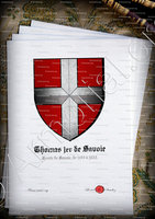 velin-d-Arches-THOMAS Ier de SAVOIE_Comte de Savoie de 1188 à 1233._Comté de Savoie (France)