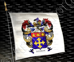 drapeau-LAVERGNE_Languedoc_France.