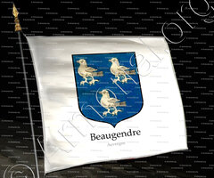 drapeau-BEAUGENDRE_Auvergne_France