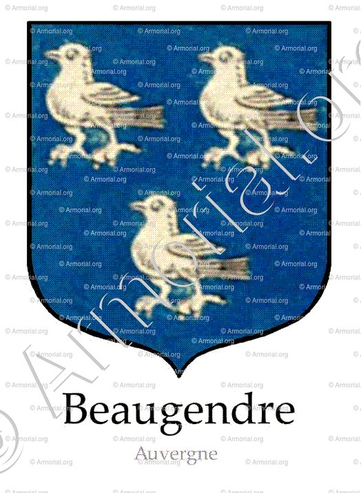 BEAUGENDRE_Auvergne_France