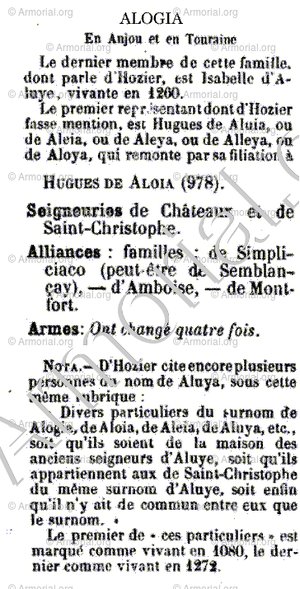 ALOGIA_Anjou, Touraine._France