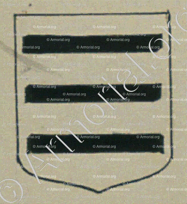 KRACKAU (Alsace)_Blason enregistré sous le règne de Louis XIV_France 