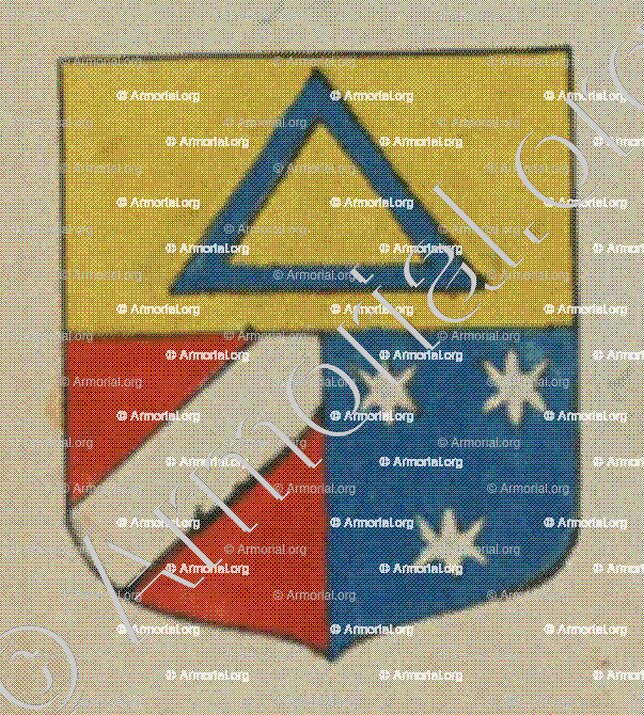 Le Sceau pour servir aux Contracts de la ville d'Haguenau (Alsace)_Blason enregistré sous le règne de Louis XIV_France 