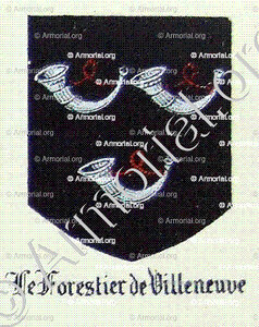 Le FORESTIER de VILLENEUVE
