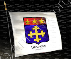 drapeau-LAVERGNE_Languedoc_France