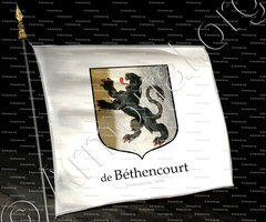 drapeau-de BÉTHENCOURT_Normandie, 1696._France ()