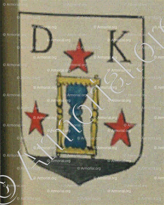 KRAFFT (Alsace)_Blason enregistré sous le règne de Louis XIV_France 