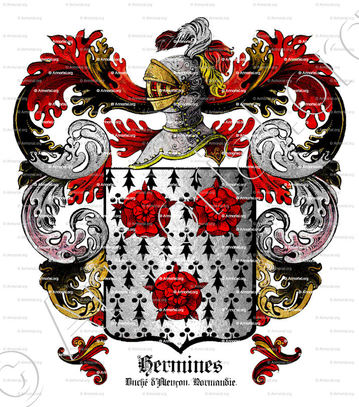 HERMINES_Duché d'Alençon. Normandie._France (2)
