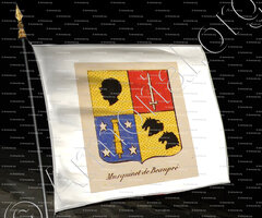 drapeau-MUSQUINET DE BEAUPRE_Noblesse d'Empire._France
