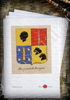 velin-d-Arches-MUSQUINET DE BEAUPRE_Noblesse d'Empire._France