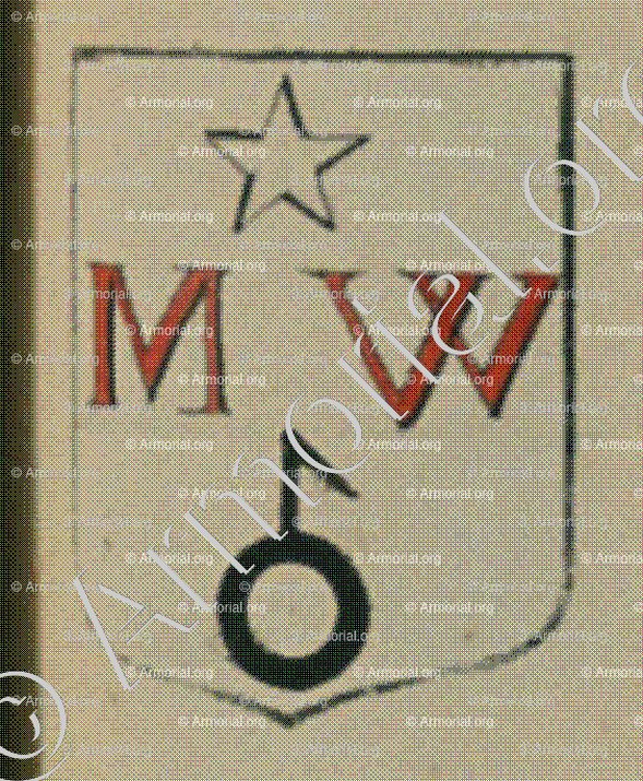 WACKERS (Alsace)_Blason enregistré sous le règne de Louis XIV_France 