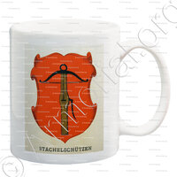 mug-STACHELSCHÜTZEN_Wappenbuch der Stadt Basel . B.Meyer Knaus 1880_Schweiz 