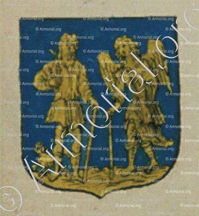 Le Sceau servant à Sceller les Contracts et autres actes de la ville de Benfeld (Alsace)_Blason enregistré sous le règne de Louis XIV_France 