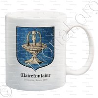 mug-CLAIREFONTAINE_Normandie, Rouen 1696._France