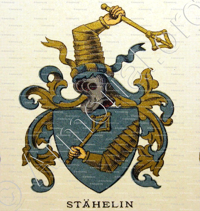 STAEHELIN_Wappenbuch der Stadt Basel . B.Meyer Knaus 1880_Schweiz