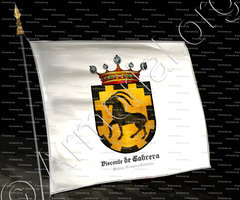 drapeau-Visconte de CABRERA_Galicia, Aragón y Cataluña_España  (1)