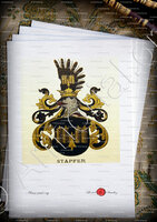 velin-d-Arches-STAPFER_Wappenbuch der Stadt Basel . B.Meyer Knaus 1880_Schweiz 