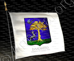 drapeau-INVIDIATO_Invidiato Giovanni Paolo, giurato di Cefalù 1701. Sicilia._Italia (i)
