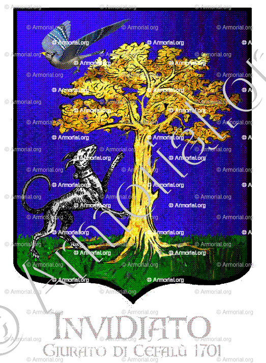 INVIDIATO_Invidiato Giovanni Paolo, giurato di Cefalù 1701. Sicilia._Italia (i)