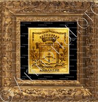 cadre-ancien-or-ARBANÈRE_Languedoc_France. ()