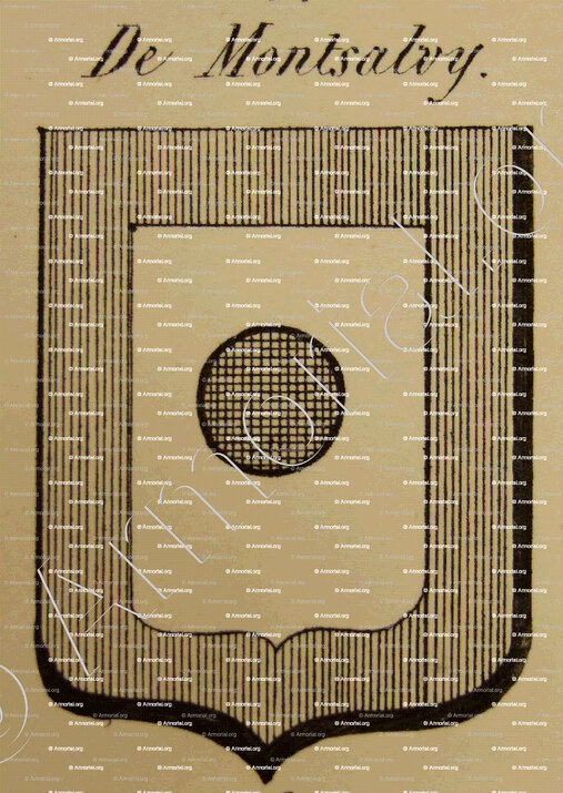 DE MONTSALVY_Auvergne_France