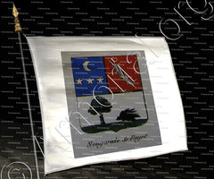 drapeau-NOUGARDE DE FAYET_Noblesse d'Empire._France