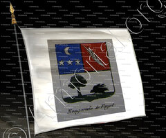 drapeau-NOUGARDE DE FAYET_Noblesse d'Empire._France