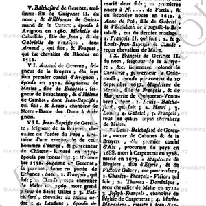 GERENTE_Dictionnaire Généalogique...Paris, 1761._Noblesse de France. - (4)